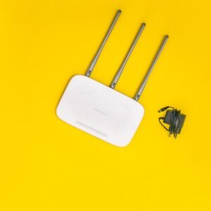 Wireless router (stock photo, illustrative)